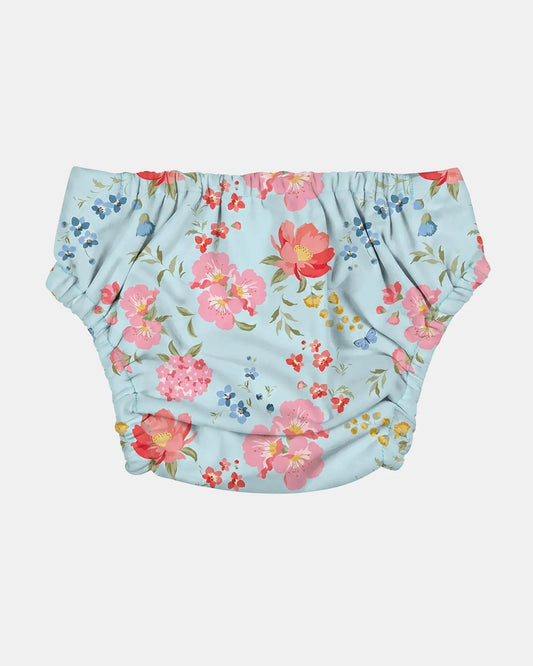 Reusable Swim Nappy Twinkle Aqua Garden