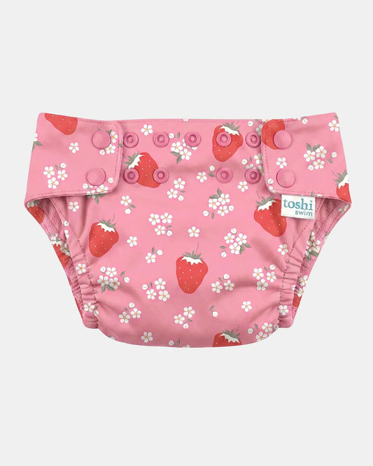 Reusable Swim Nappy Twinkle Strawberry