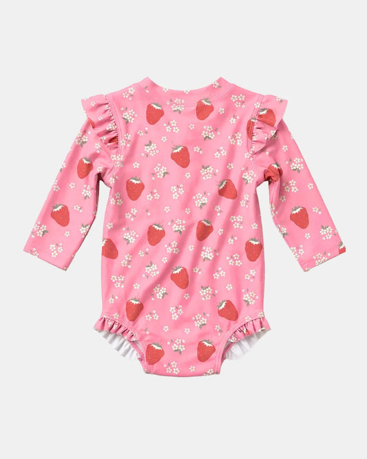 Swim Onesie Twinkle Strawberry