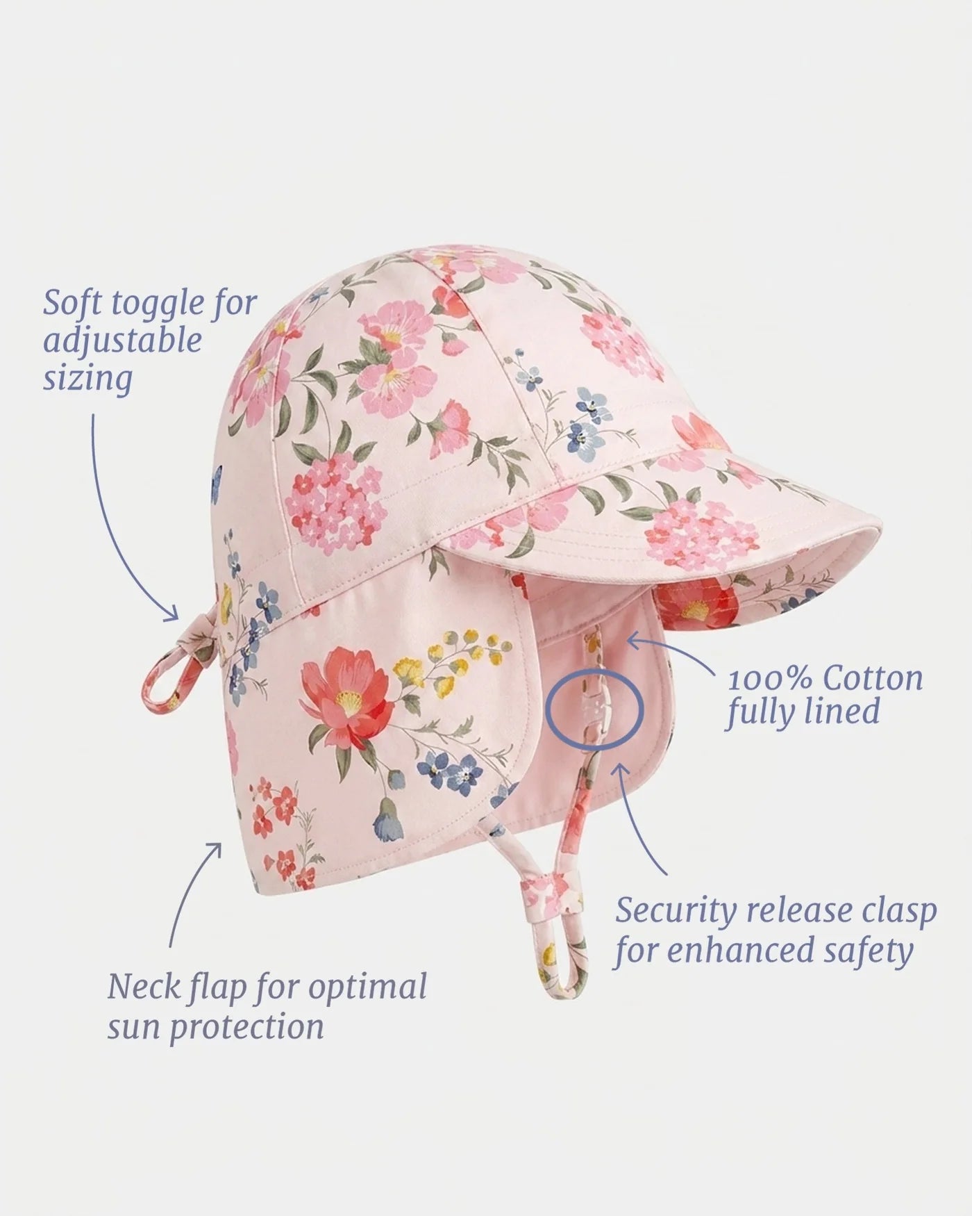 Flap Cap Arcadia Wild Garden