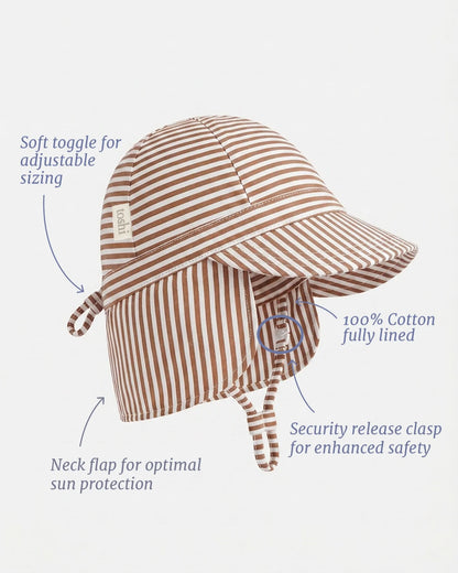 Flap Cap Mini Mocha