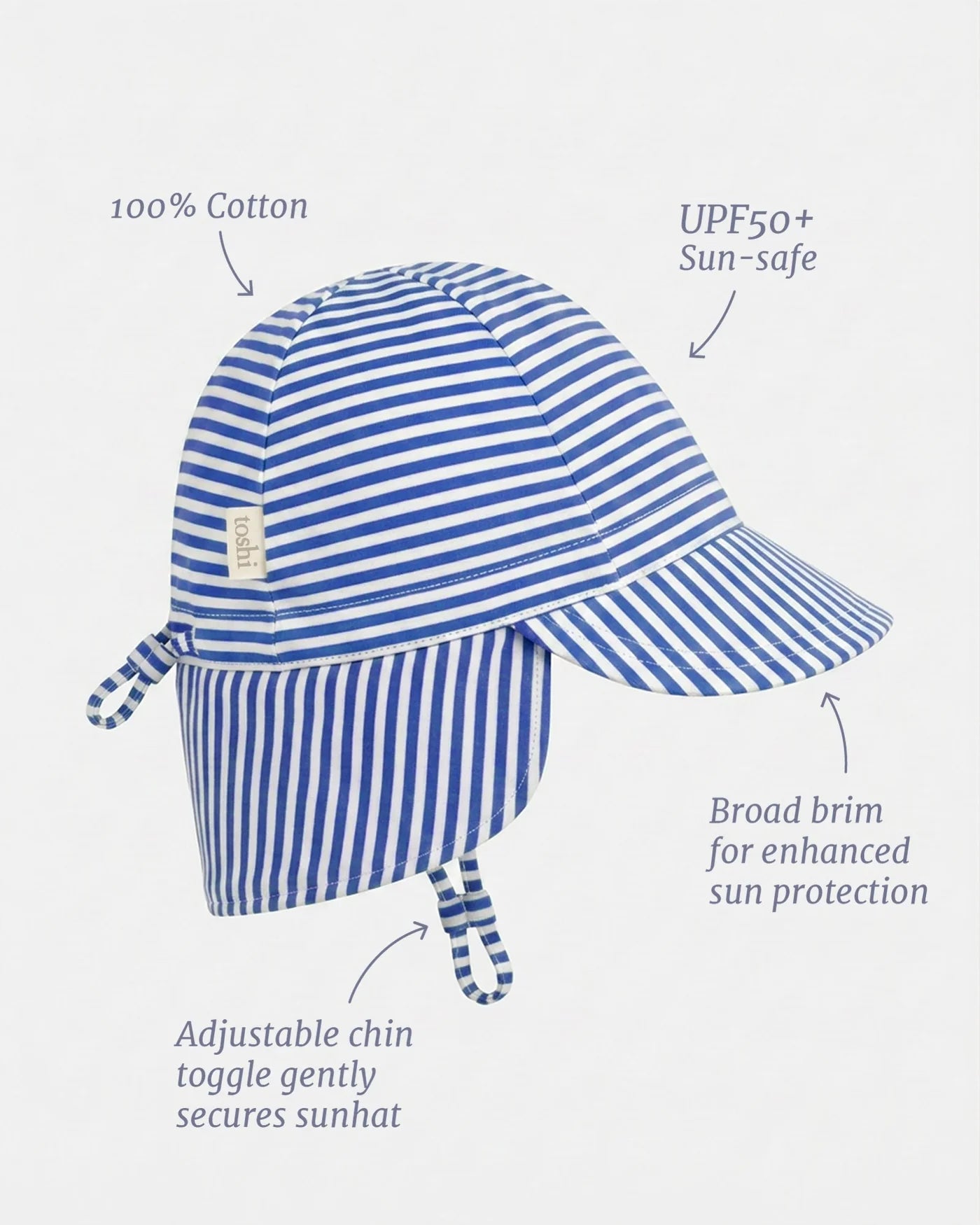Flap Cap Mini Capri