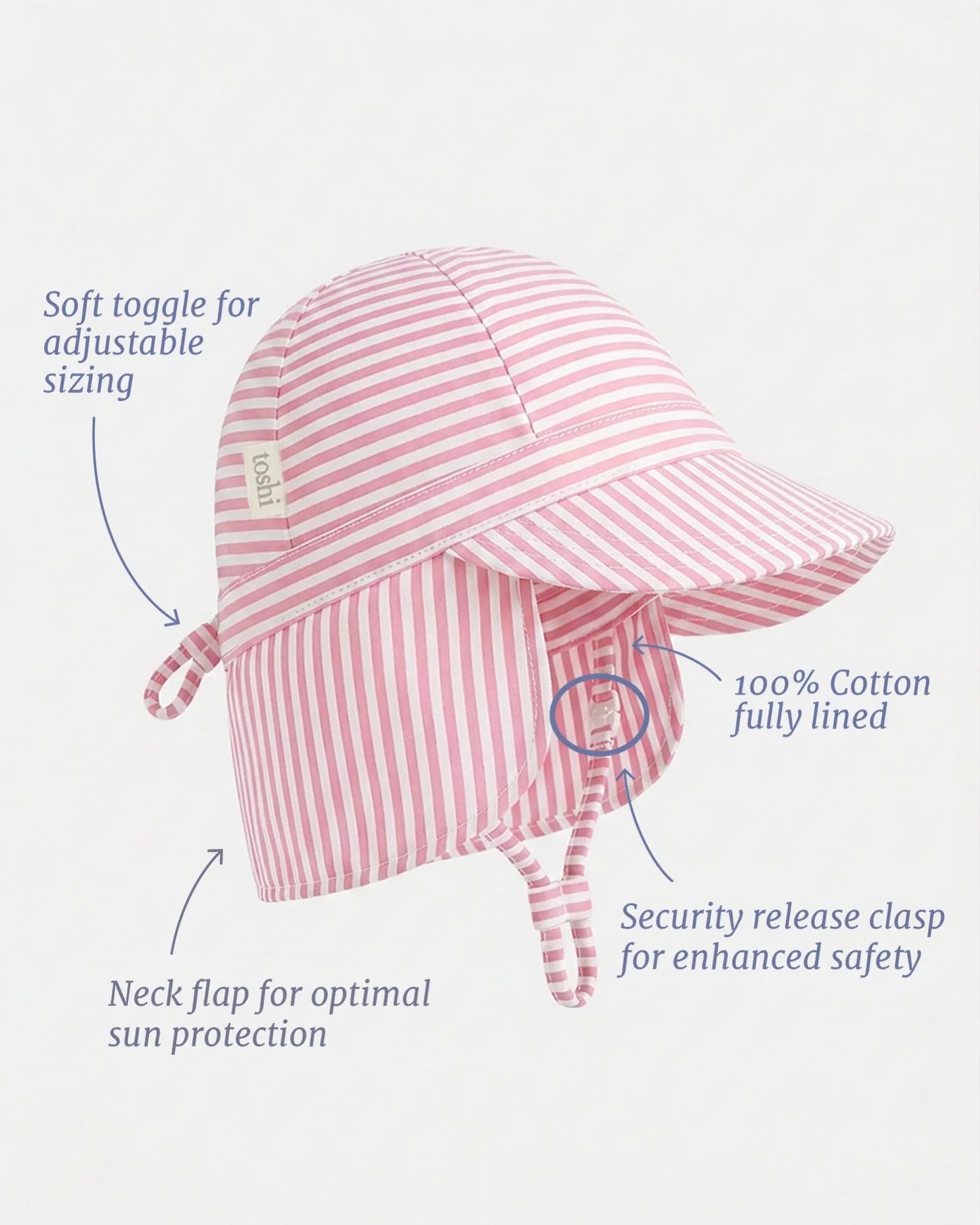 Flap Cap Mini Blossom