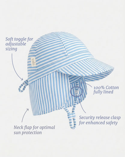 Flap Cap Mini Sea