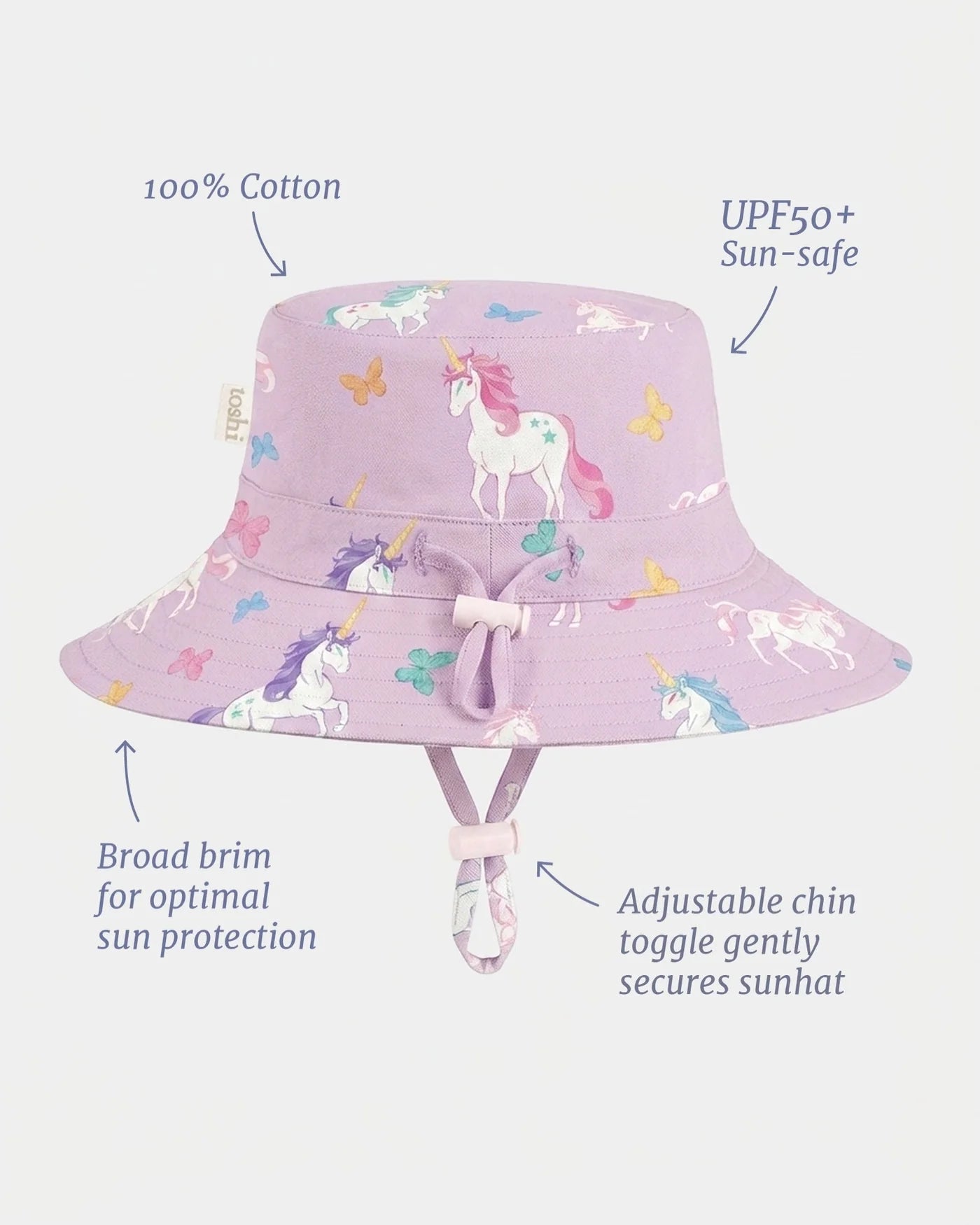 Sunhat Arcadia Unicorn Lilac