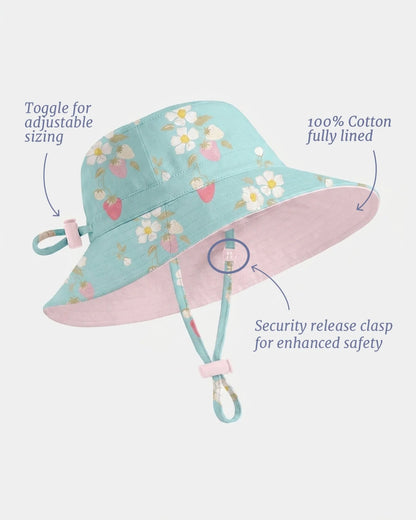Sunhat Strawberry Fields Aqua