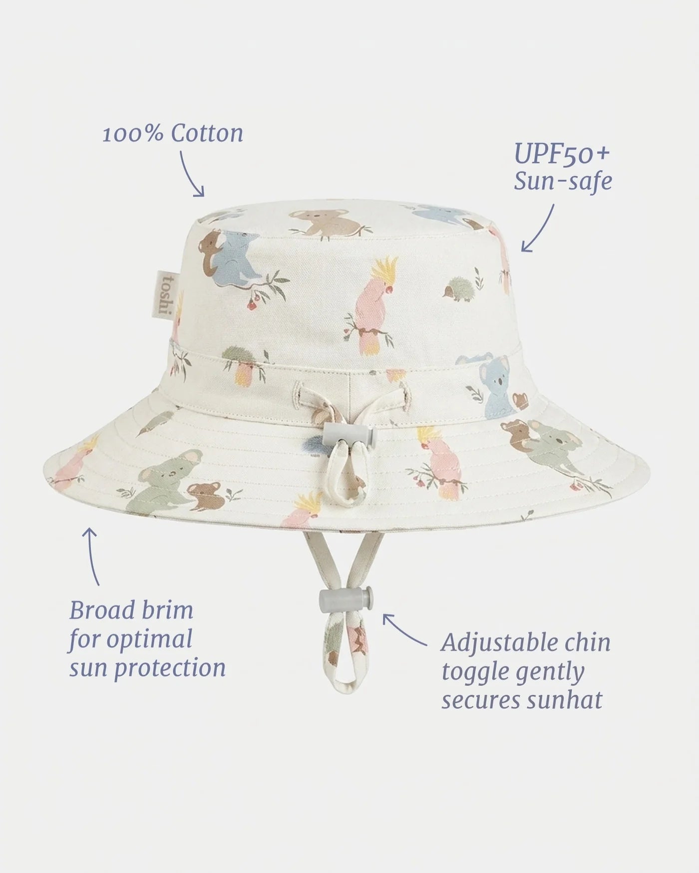 Sunhat OZ Gumnut Babies Cloud
