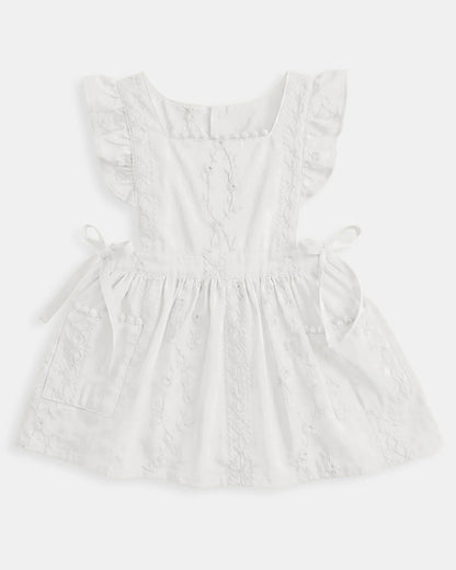 Baby Pinafore Florence Vanilla