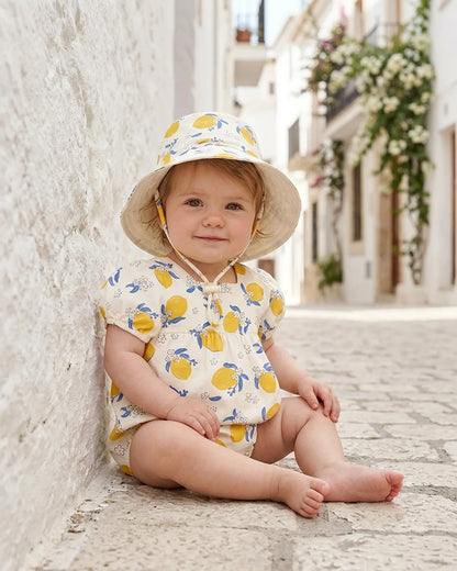 Baby Romper Arcadia Lemonade Cream