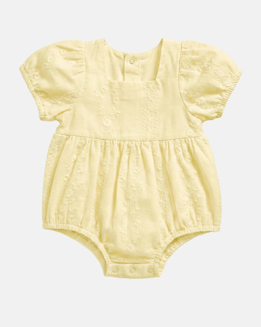 Baby Romper Florence Lemon