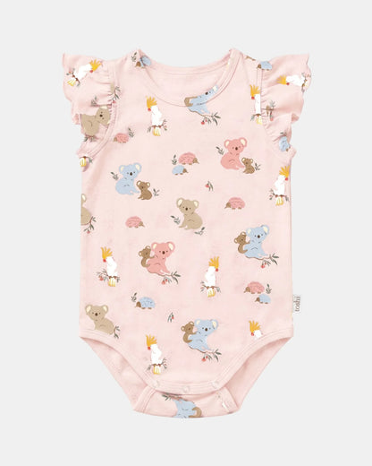 Onesie Frill Arcadia Gumnut Babies Blossom