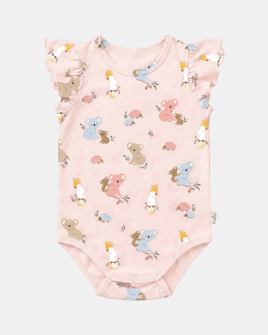 Onesie Frill Arcadia Gumnut Babies Blossom