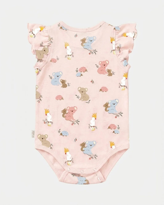Onesie Frill Arcadia Gumnut Babies Blossom