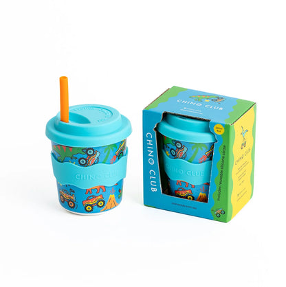 Dinosaurs & Monster Trucks Kids Keep Cup 240ml