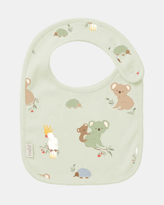 Baby Bib Arcadia Gumnut Babies Eucalypt