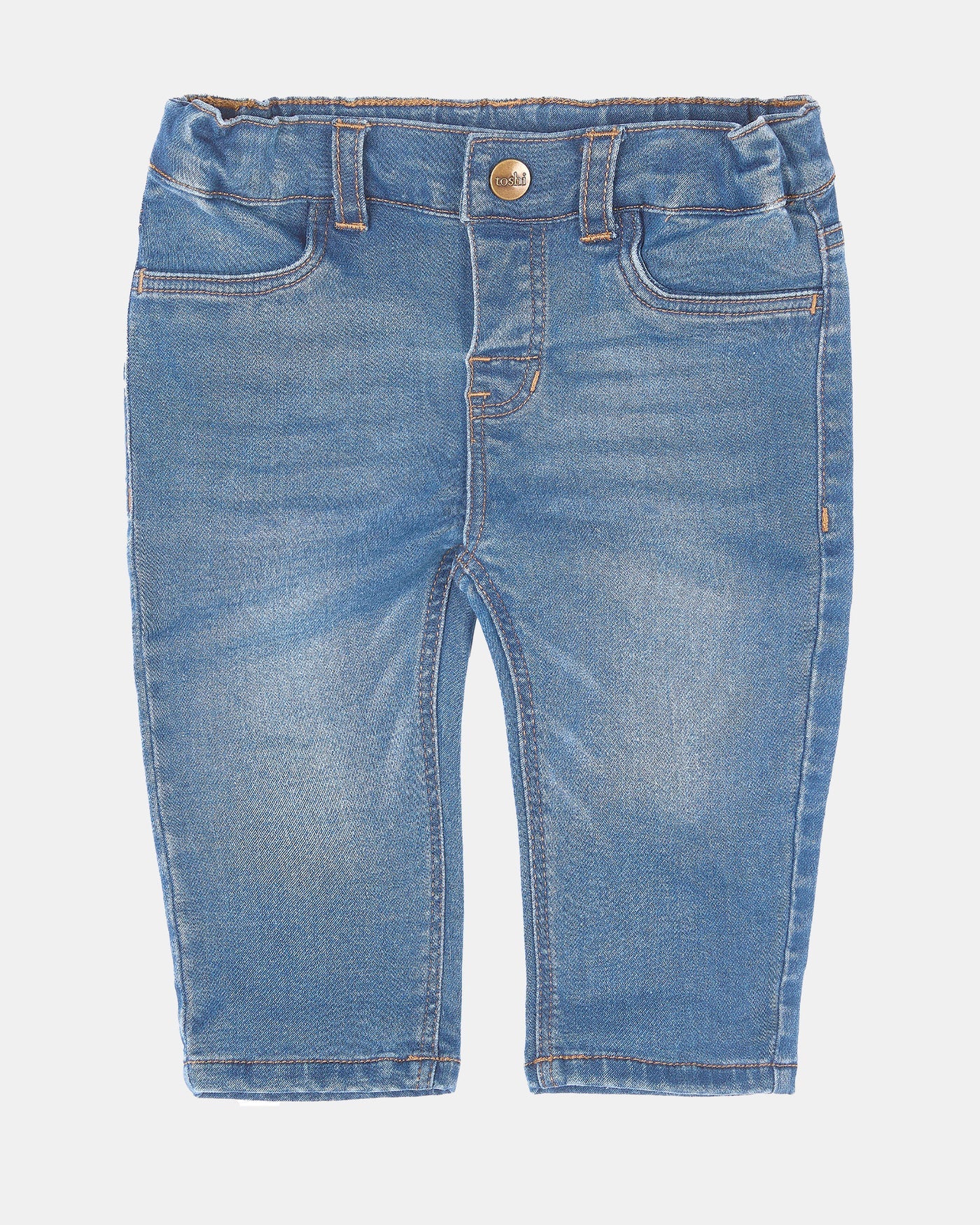 Baby Jeans Blue Washed Denim