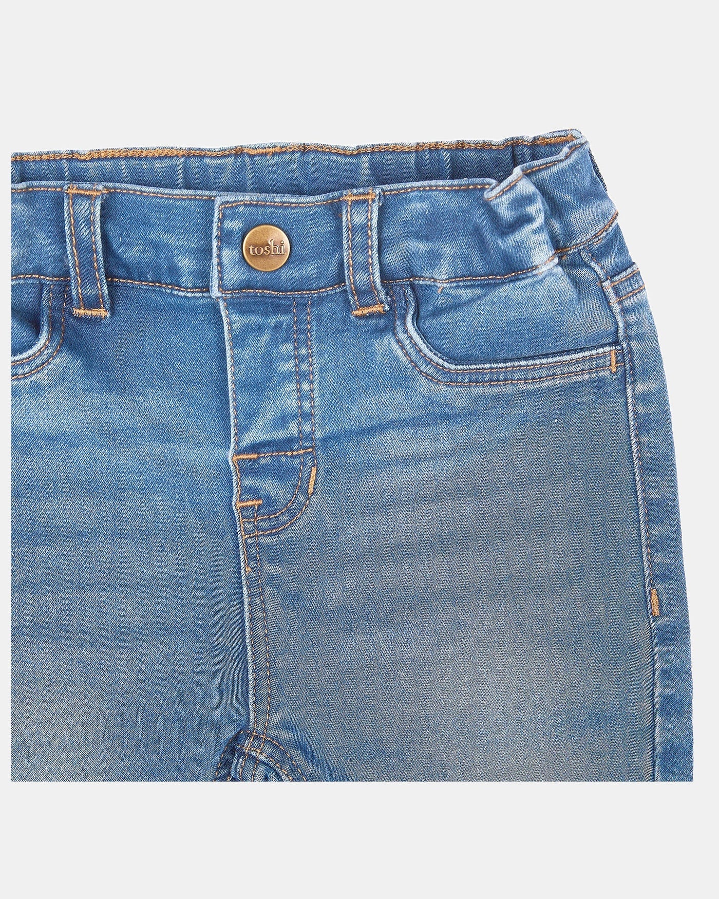 Baby Jeans Blue Washed Denim