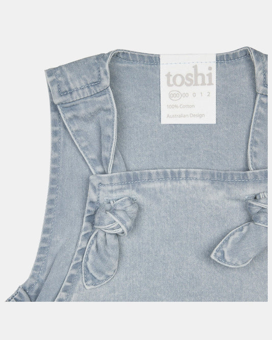 Baby Denim Romper Indiana Blue