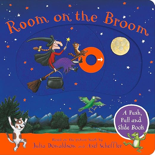 Room on the Broom - A Push, Pull and Slide Boardbook