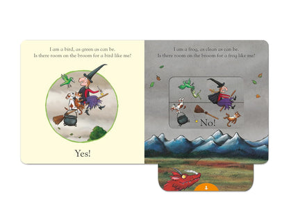 Room on the Broom - A Push, Pull and Slide Boardbook
