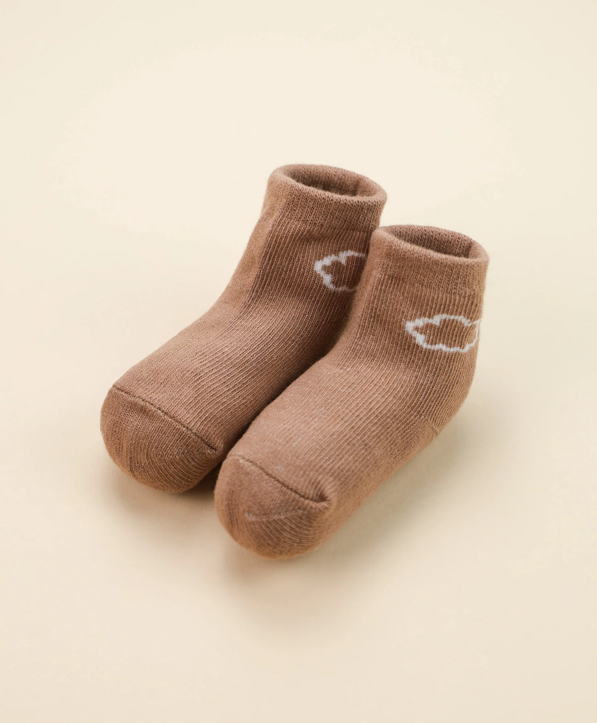 Baby Socks - Mocha Cloud