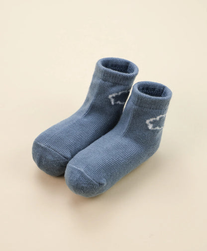Baby Socks - Charcoal Cloud