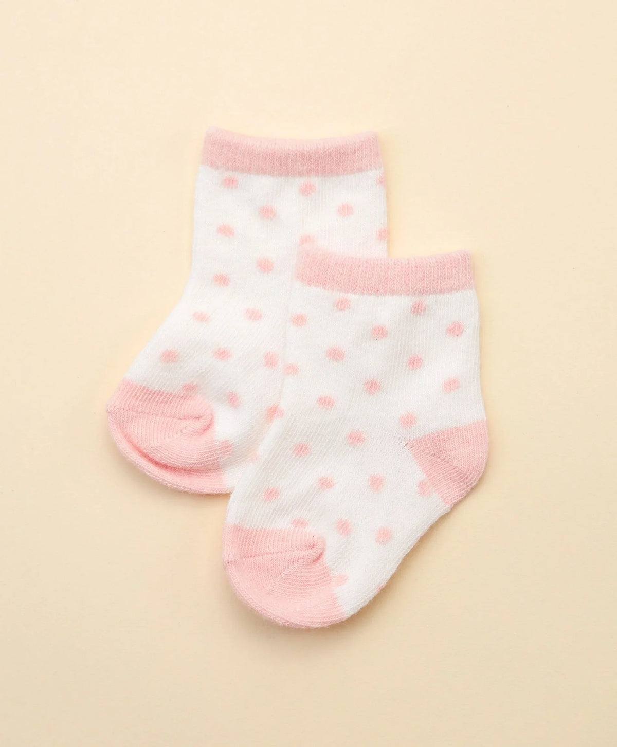 Baby Socks - Pink Dots