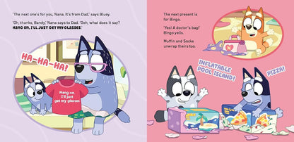 Bluey Christmas Swim Hardcover Book