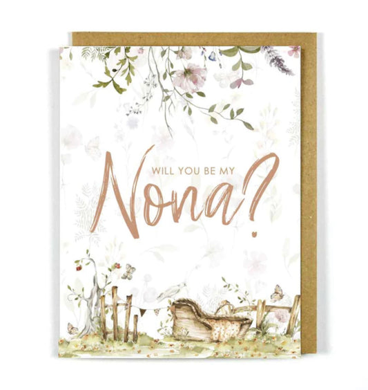 Greek Card - Will you be my Nona?