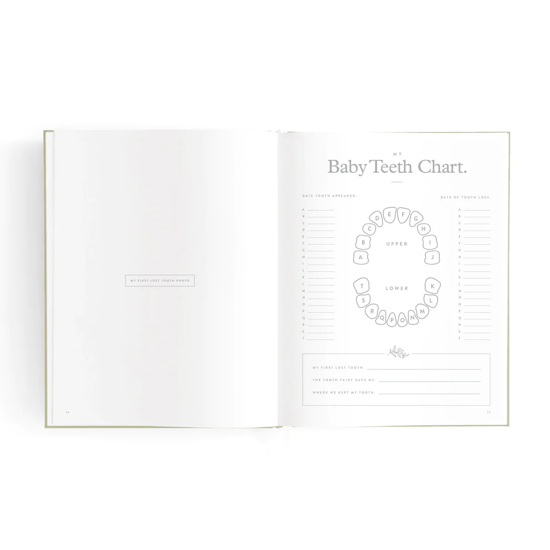 Mini Baby Journal - Sage