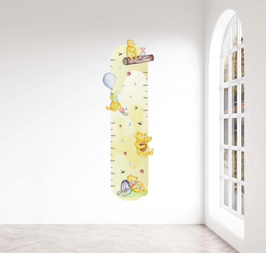 Winnie the Pooh Height Chart Wall Decals