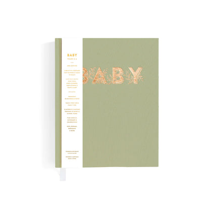 Mini Baby Journal - Sage