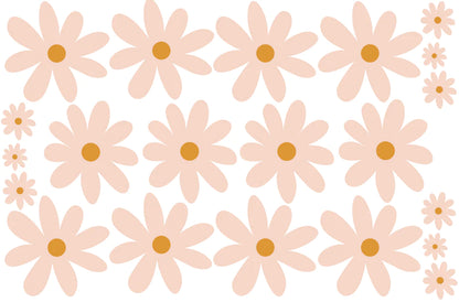 Simple Daisy's Wall Decals