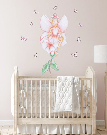 Flower Fairy Wall Decals