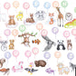 Animal Alphabet Wall Decals