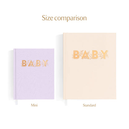 Mini Baby Journal - Lilac