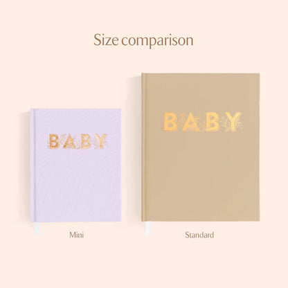 Mini Baby Journal - Lilac