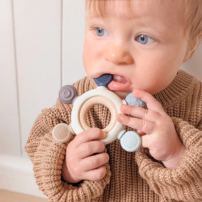 Teething Wheel - Blue