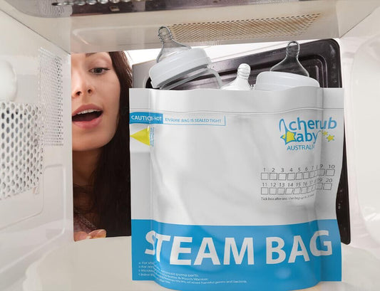 Microwave Steam Steriliser Bags - 6 Pack