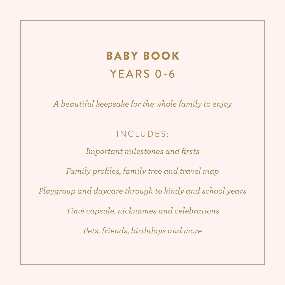 Baby Journal - Grey (Boy)