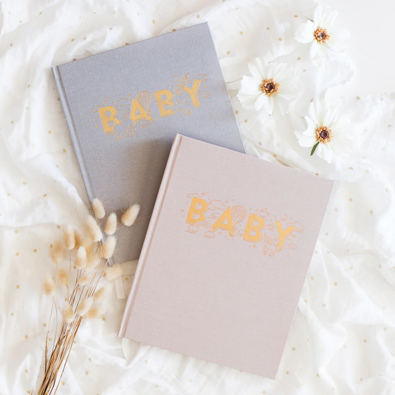 Baby Journal - Grey (Boy)