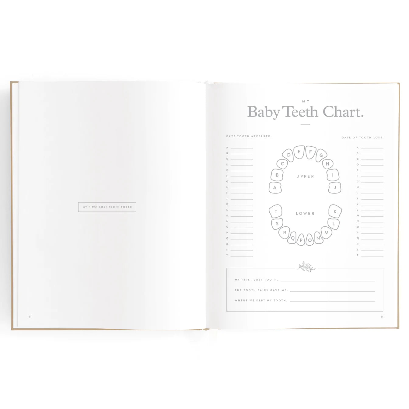 Baby Journal - Biscuit