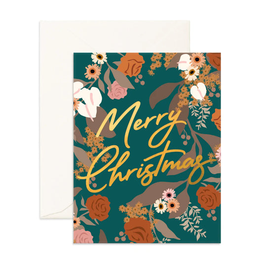 Merry Christmas Garden Card