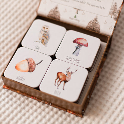 Memory Card Game - Woodland