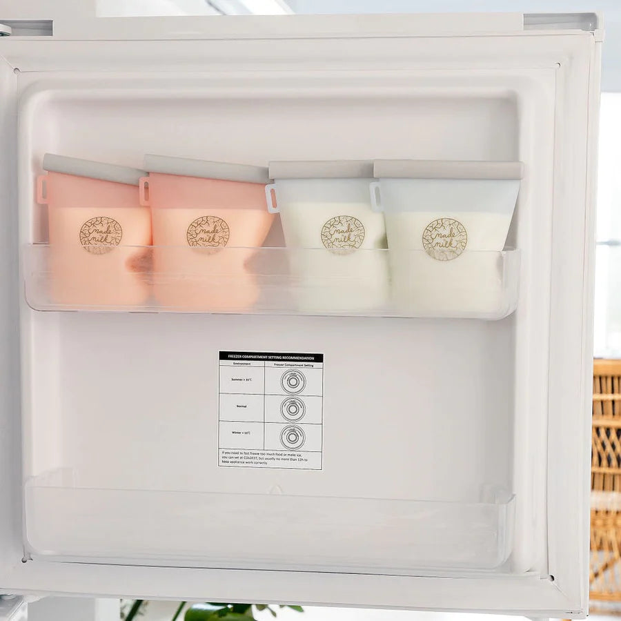 Reusable Breastmilk Storage Bags - 2pk