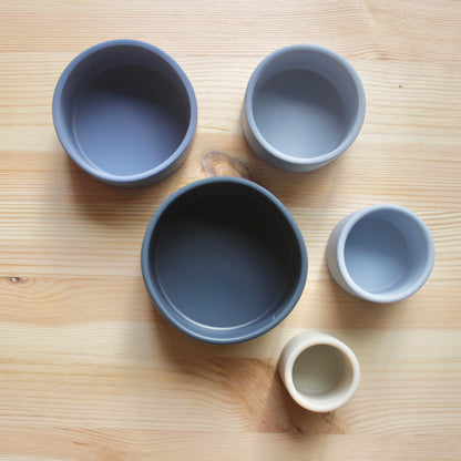 Blue Stacking Cups