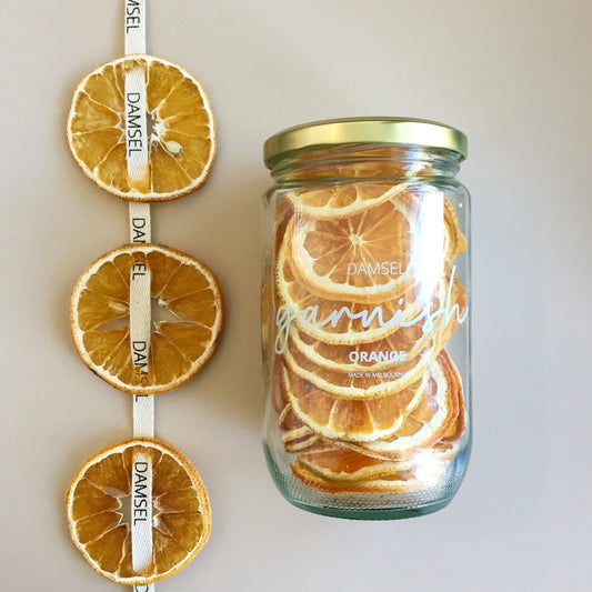 Dried Orange Garnish