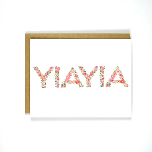 Yiayia - Greek Card